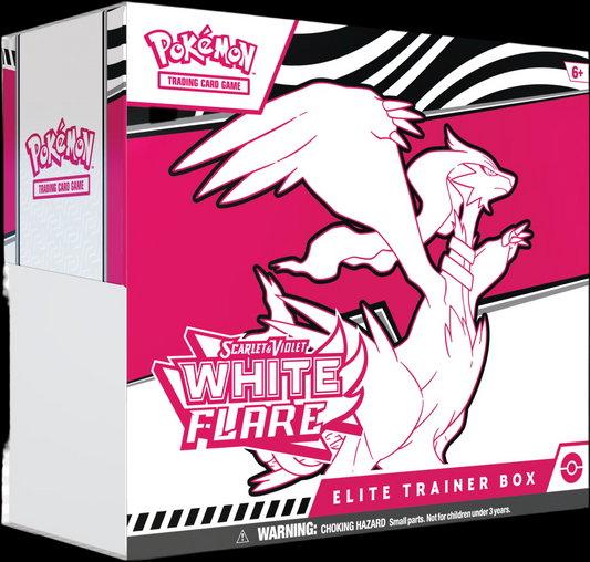 Pokémon TCG: Scarlet & Violet—White Flare Pokémon Elite Trainer Box (PREORDER)
