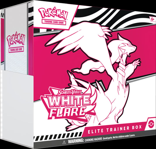 Pokémon TCG: Scarlet & Violet—White Flare Pokémon Elite Trainer Box (PREORDER)